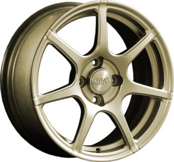 Кованый диск Slik Classik 6.5x15 (Металлик золотой) Geely Emgrand EC7 седан 1-ый рестайлинг (2016-2018) 5x114.3xDIA54.1xET45.0