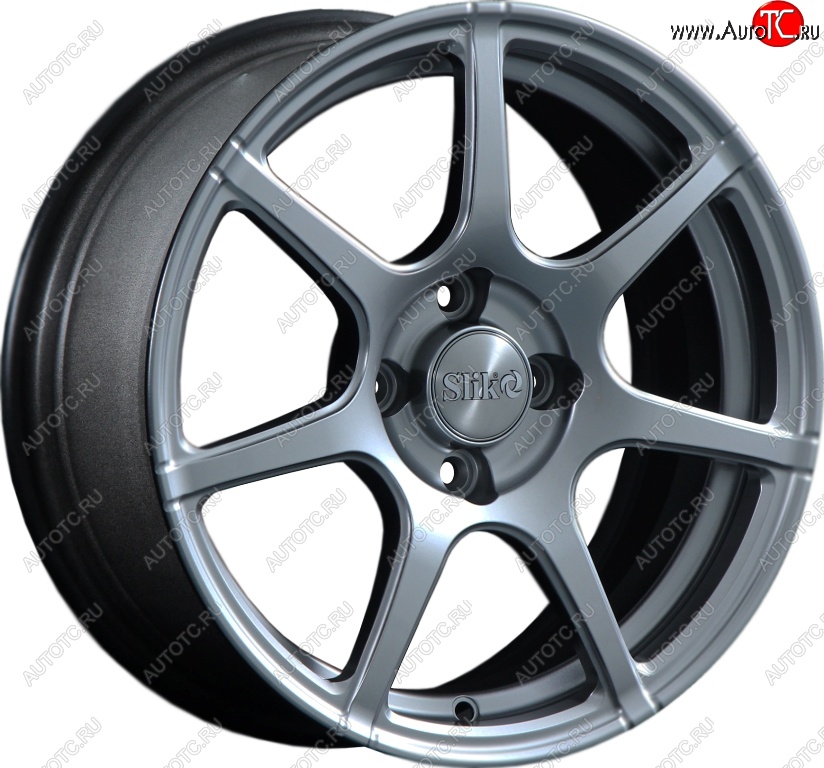15 249 р. Кованый диск Slik Classik 6.5x15 (Серебристый тёмный)   (Цвет: Серебристый тёмный)  с доставкой в г. Майкоп