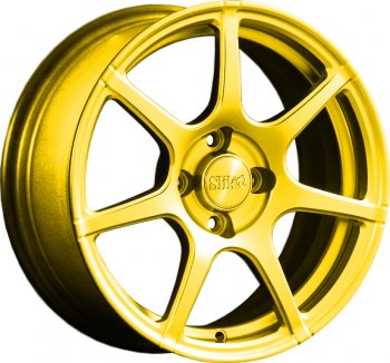 Кованый диск Slik Classik 6.5x15 (Ярко-желтый RAL 1021)  (Цвет: Ярко-желтый RAL 1021)