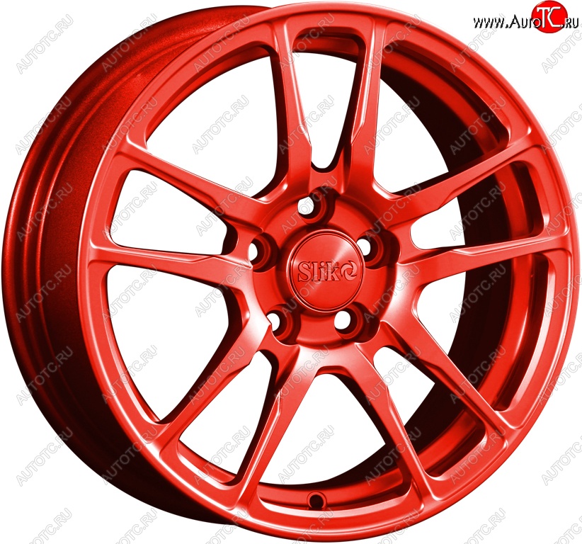 15 249 р. Кованый диск Slik Classik 6.5x15 (Candy алый)   (Цвет: Candy алый)  с доставкой в г. Майкоп