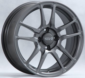 Кованый диск Slik Classik 6.5x15 (Металлик темный хром)  (Цвет: Металлик темный хром)