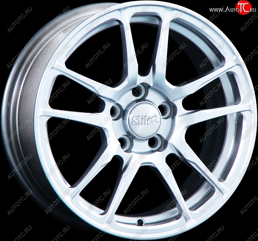 15 249 р. Кованый диск Slik Classik 6.5x15 (Белый)   (Цвет: Белый)  с доставкой в г. Майкоп