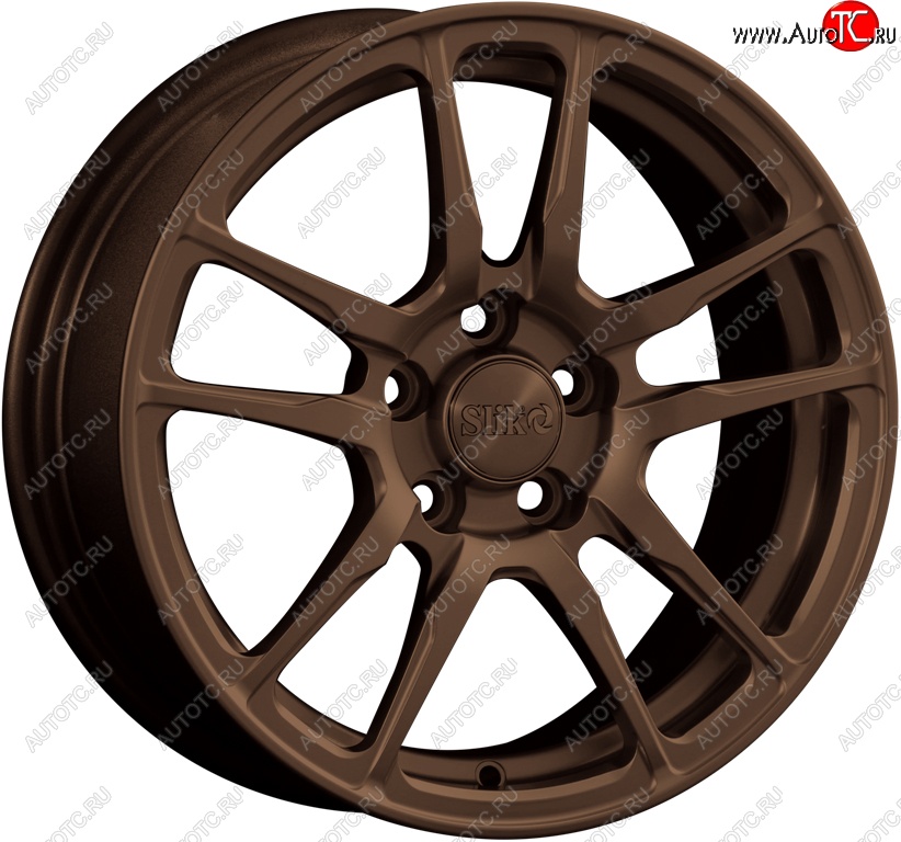 15 249 р. Кованый диск Slik Classik 6.5x15 (Металлик бронза)   (Цвет: Металлик бронза)  с доставкой в г. Майкоп
