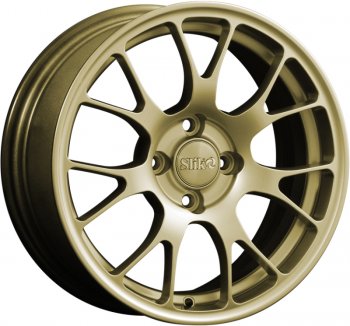 Кованый диск Slik Classik 6.5x15 (Металлик золотой) Geely Emgrand EC7 седан 1-ый рестайлинг (2016-2018) 5x114.3xDIA54.1xET45.0