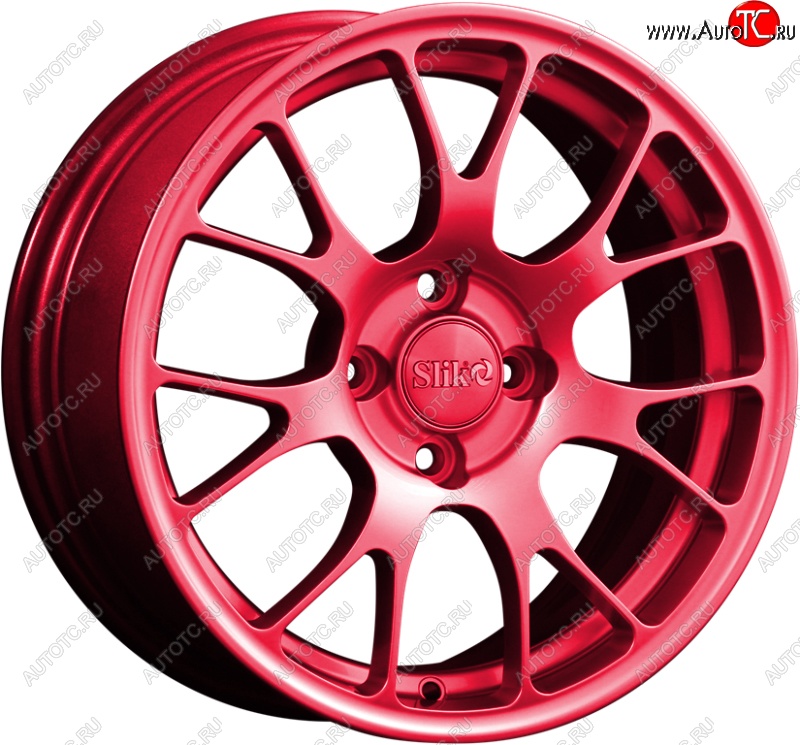 15 249 р. Кованый диск Slik Classik 6.5x15 (Candy рубиновый)   (Цвет: Candy рубиновый)  с доставкой в г. Майкоп
