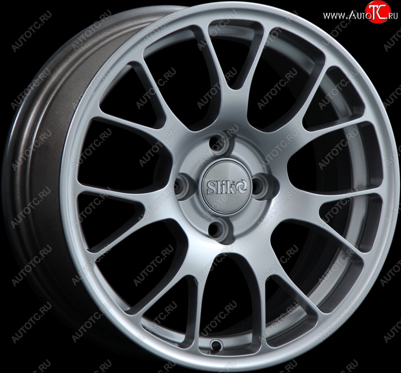 15 249 р. Кованый диск Slik Classik 6.5x15 (Серебристый светлый)   (Цвет: Серебристый светлый)  с доставкой в г. Майкоп