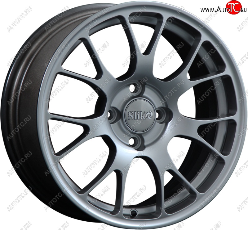 15 249 р. Кованый диск Slik Classik 6.5x15 (Серебристый тёмный)   (Цвет: Серебристый тёмный)  с доставкой в г. Майкоп