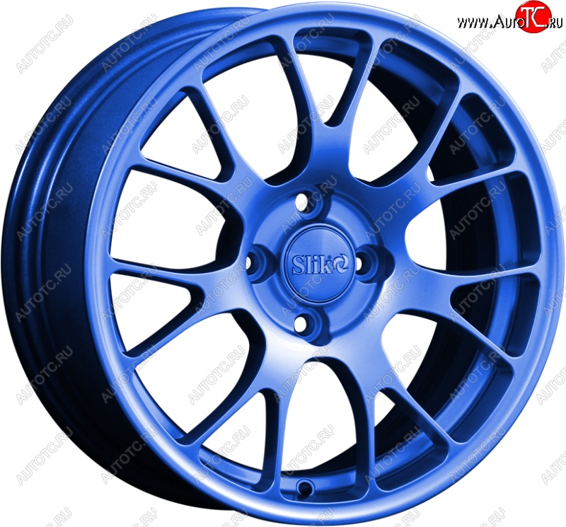 15 249 р. Кованый диск Slik Classik 6.5x15 (Синий)   (Цвет: Синий)  с доставкой в г. Майкоп