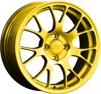 Кованый диск Slik Classik 6.5x15 (Ярко-желтый RAL 1021)  (Цвет: Ярко-желтый RAL 1021)