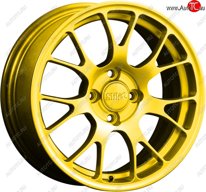 15 249 р. Кованый диск Slik Classik 6.5x15 (Ярко-желтый RAL 1021)   (Цвет: Ярко-желтый RAL 1021)  с доставкой в г. Майкоп