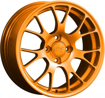 Кованый диск Slik Classik 6.5x15 (Ярко-оранжевый)  (Цвет: Ярко-оранжевый)