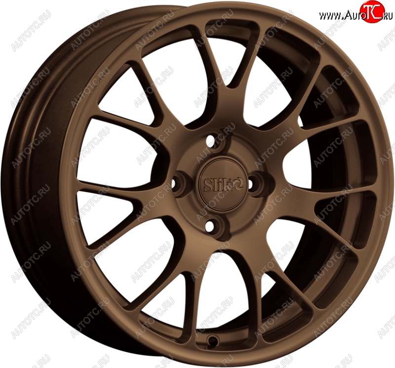 15 249 р. Кованый диск Slik Classik 6.5x15 (Металлик бронза)   (Цвет: Металлик бронза)  с доставкой в г. Майкоп
