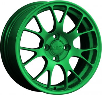 Кованый диск Slik Classik 6.5x15 (Зеленый)  (Цвет: Зеленый)