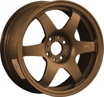 Кованый диск Slik Classik 6x15,5 (Металлик коньячная бронза. Глянец) 6.5x15/4-5x98-120 D54.1-72.6  (Цвет: Металлик коньячная бронза. Глянец)