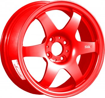 Кованый диск Slik Classik 6x15,5 (Candy алый) 6.5x15/4-5x98-120 D54.1-72.6  (Цвет: Candy алый)