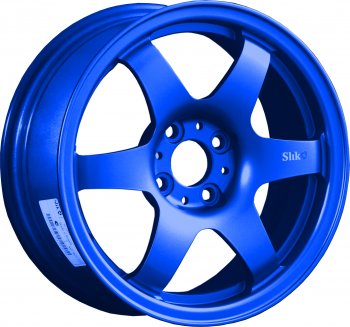 Кованый диск Slik Classik 6x15,5 (Candy синий) 6.5x15/4-5x98-120 D54.1-72.6  (Цвет: Candy синий)