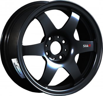 Кованый диск Slik Classik 6x15,5 (Черный матовый) 6.5x15/4-5x98-120 D54.1-72.6  (Цвет: Черный матовый)