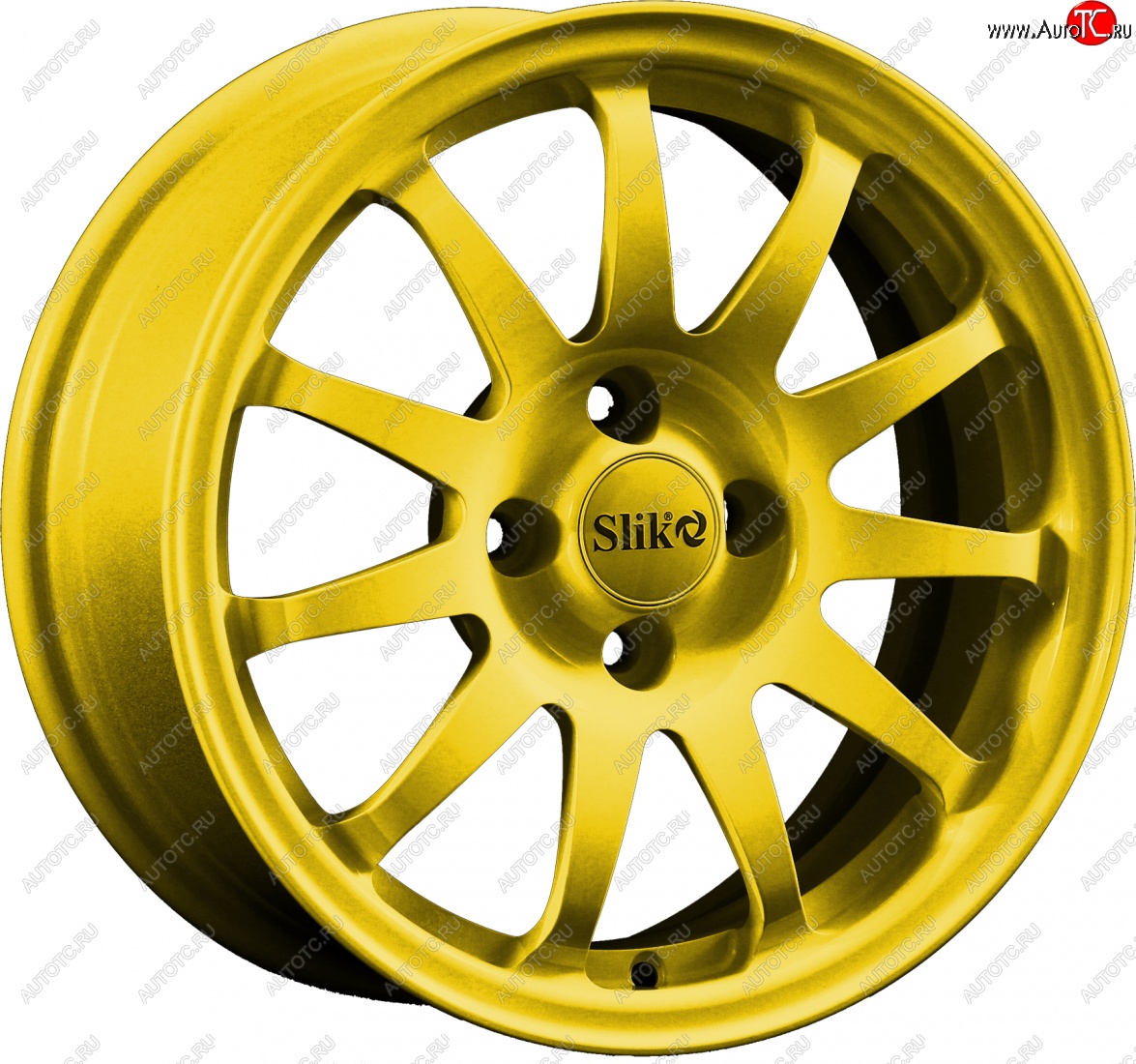 15 249 р. Кованый диск Slik Classik 6.5x15 (Ярко-желтый RAL 1021)   (Цвет: Ярко-желтый RAL 1021)  с доставкой в г. Майкоп