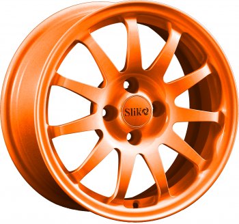 Кованый диск Slik Classik 6.5x15 (Ярко-оранжевый)  (Цвет: Ярко-оранжевый)
