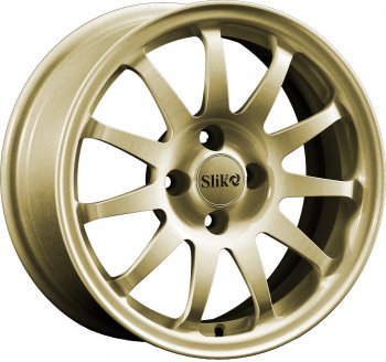 Кованый диск Slik Classik 6.5x15 (Металлик золотой)  (Цвет: Металлик золотой)