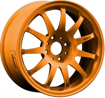 Кованый диск Slik Classik 6.5x15 (Candy медно-оранжевый матовый)  (Цвет: Candy медно-оранжевый матовый)