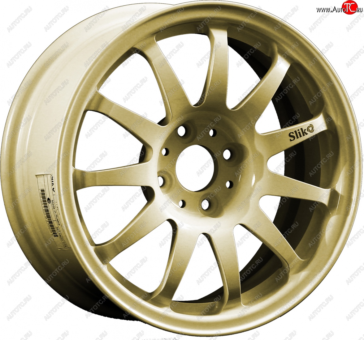 7 899 р. Кованый диск Slik Classik 6.5x15 (Металлик золотой)   (Цвет: Металлик золотой)  с доставкой в г. Майкоп