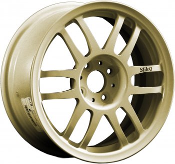 Кованый диск Slik Classik 6.5x15 (Металлик золотой) Opel Astra H универсал рестайлинг (2007-2015) 4x100.0xDIA56.5xET35.0