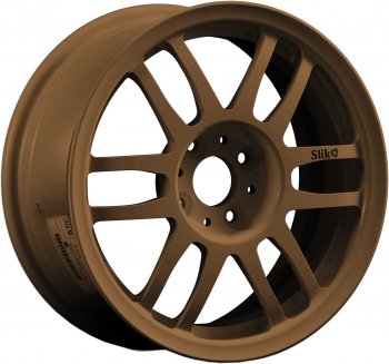 Кованый диск Slik Classik 6.5x15 (Металлик коньячная бронза. Матовый)  (Цвет: Металлик коньячная бронза. Матовый)