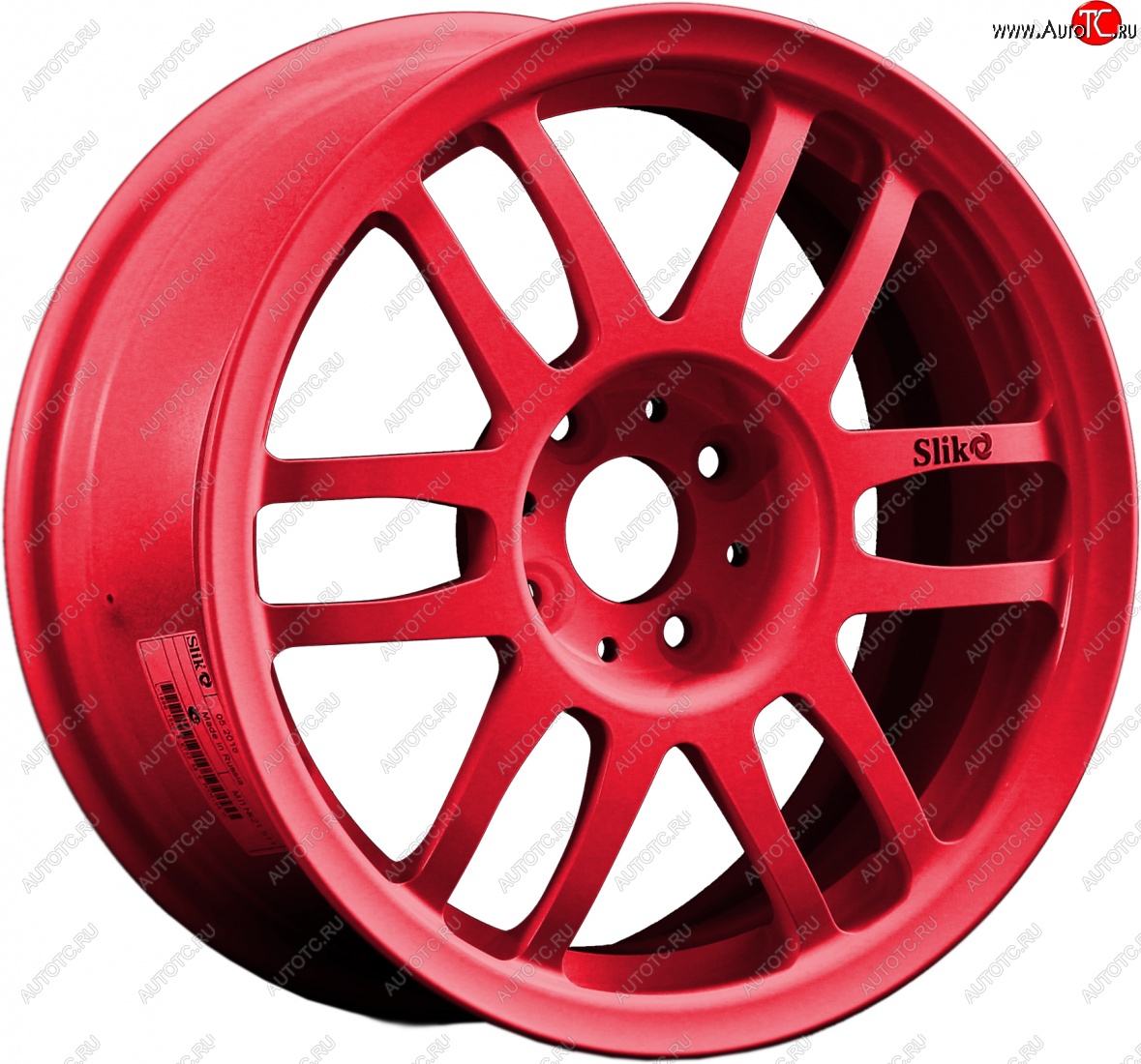 7 899 р. Кованый диск Slik Classik 6.5x15 (Candy красный)   (Цвет: Candy красный)  с доставкой в г. Майкоп