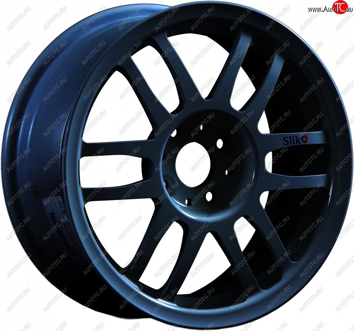 7 899 р. Кованый диск Slik Classik 6.5x15 (Черный глянцевый)   (Цвет: Черный глянцевый)  с доставкой в г. Майкоп