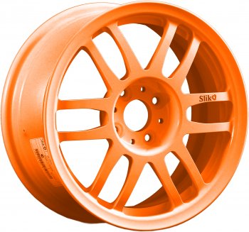Кованый диск Slik Classik 6.5x15 (Ярко-оранжевый)  (Цвет: Ярко-оранжевый)