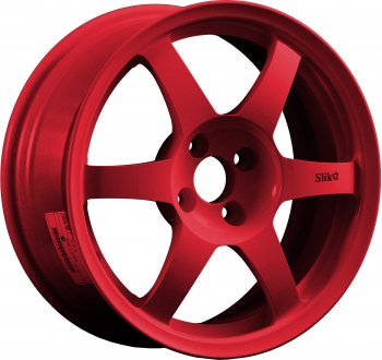 Кованый диск Slik Classik 6.5x16 (Красный)  (Цвет: Красный)