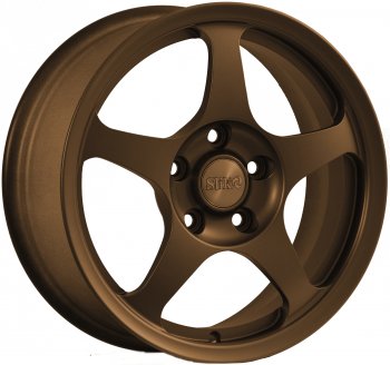 Кованый диск Slik classik R16x6.5 Коньячная бронза. Глянец (BRZCGN) 6.5x16  (Цвет: BRZCGN)