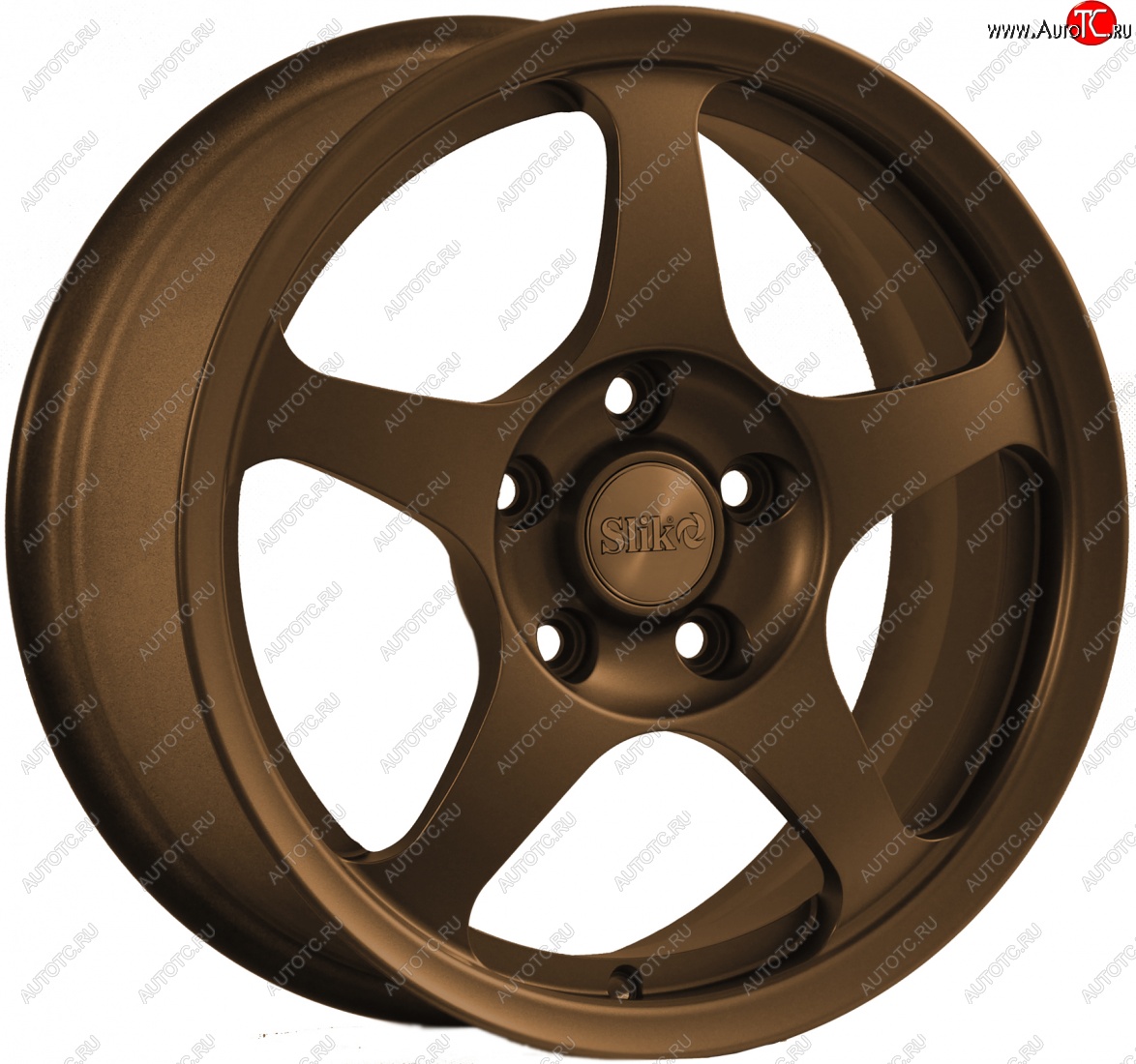 10 999 р. Кованый диск Slik classik R16x6.5 Коньячная бронза. Глянец (BRZCGN) 6.5x16   (Цвет: BRZCGN)  с доставкой в г. Майкоп