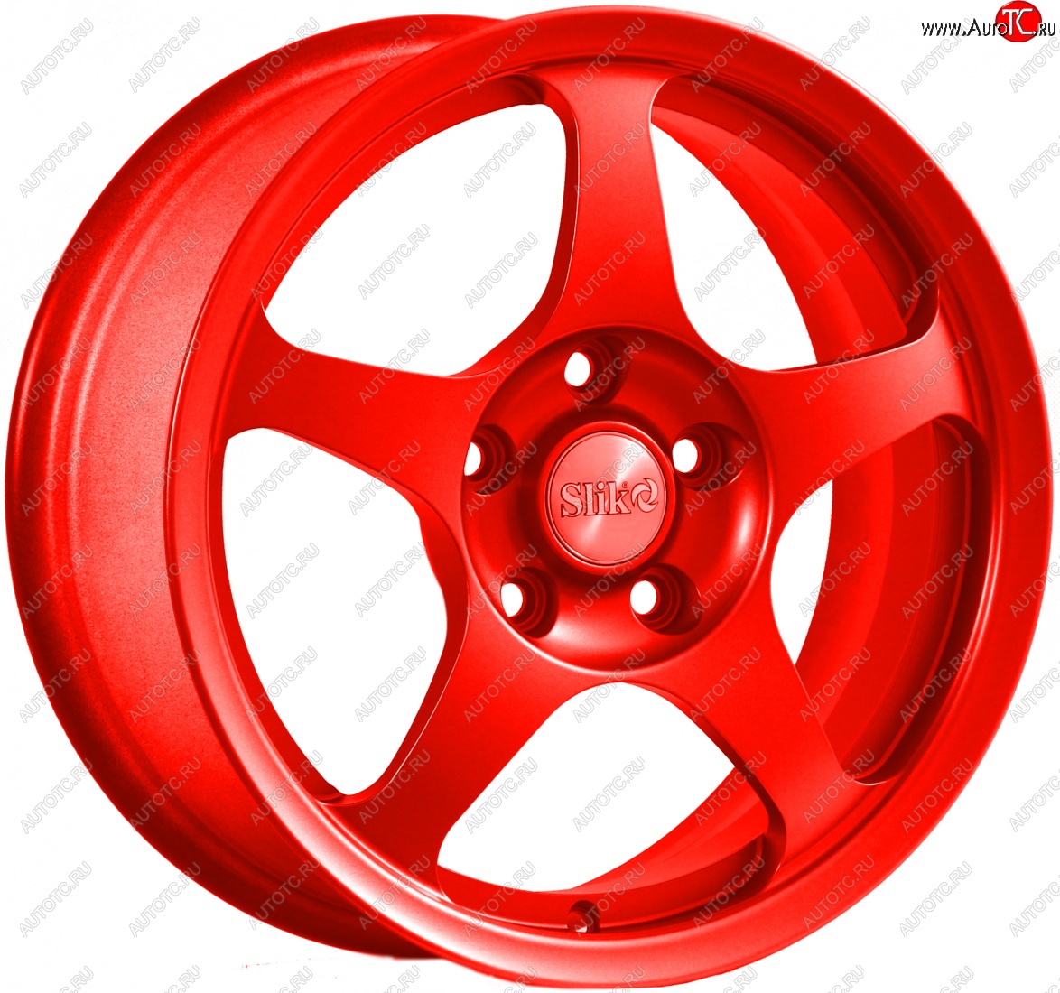 10 999 р. Кованый диск Slik classik R16x6.5 Candy алый 6.5x16   (Цвет: Candy алый 6.5x16)  с доставкой в г. Майкоп