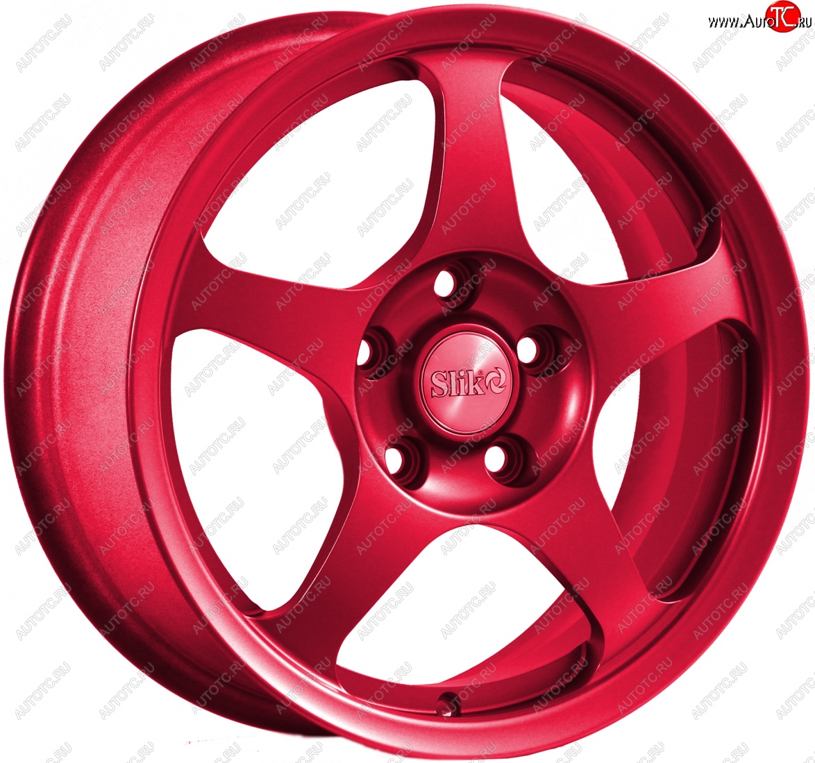 10 999 р. Кованый диск Slik classik R16x6.5 (Candy Rubin) рубиновый 6.5x16   (Цвет: Candy Rubin)  с доставкой в г. Майкоп