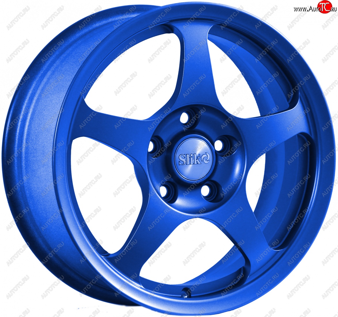 10 999 р. Кованый диск Slik classik R16x6.5 Синий (BLUE) 6.5x16   (Цвет: BLUE)  с доставкой в г. Майкоп