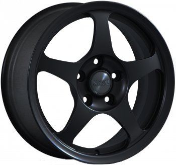 Кованый диск Slik classik R16x6.5 Черный глянцевый (BK) 6.5x16  (Цвет: BK)