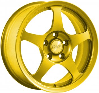 Кованый диск Slik classik R16x6.5 Ярко желтый RAL 1021 (YELLOW) 6.5x16  (Цвет: YELLOW)