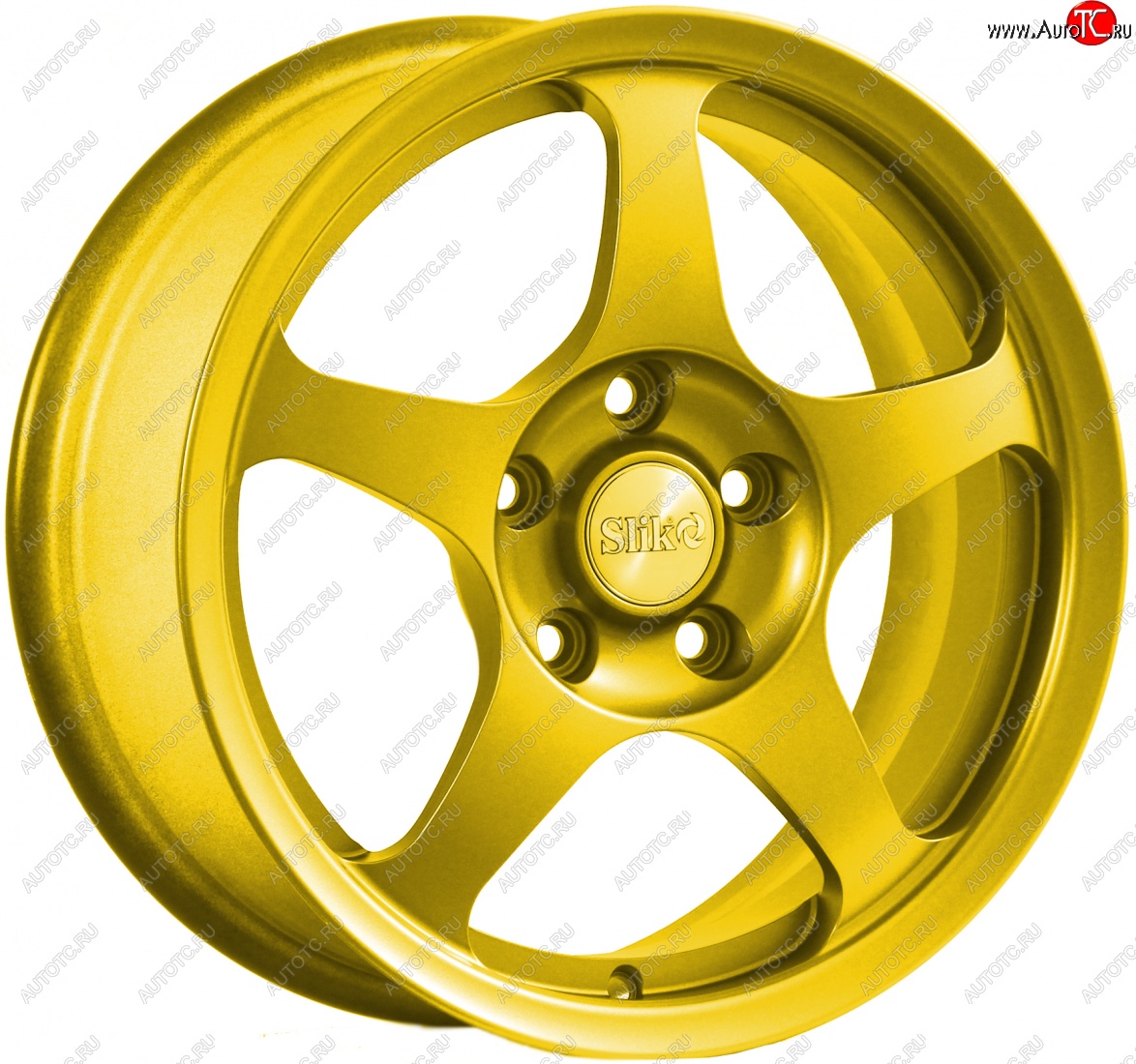 10 999 р. Кованый диск Slik classik R16x6.5 Ярко желтый RAL 1021 (YELLOW) 6.5x16   (Цвет: YELLOW)  с доставкой в г. Майкоп