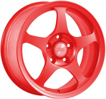 Кованый диск Slik classik R16x6.5 (RAL 3026 ярко алый) 6.5x16  (Цвет: RAL 3026 ярко алый)