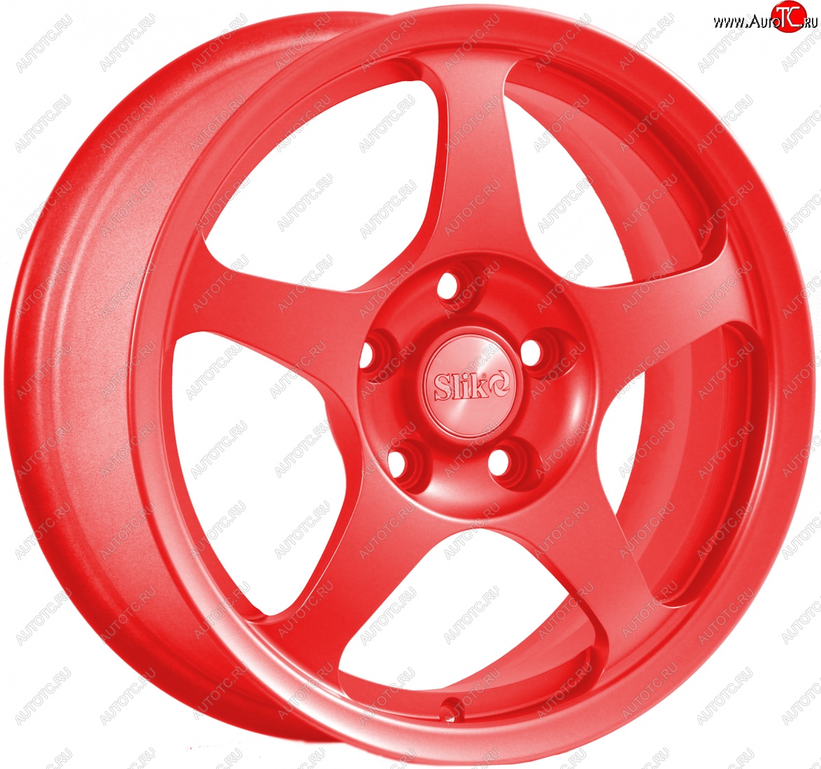 10 999 р. Кованый диск Slik classik R16x6.5 (RAL 3026 ярко алый) 6.5x16   (Цвет: RAL 3026 ярко алый)  с доставкой в г. Майкоп