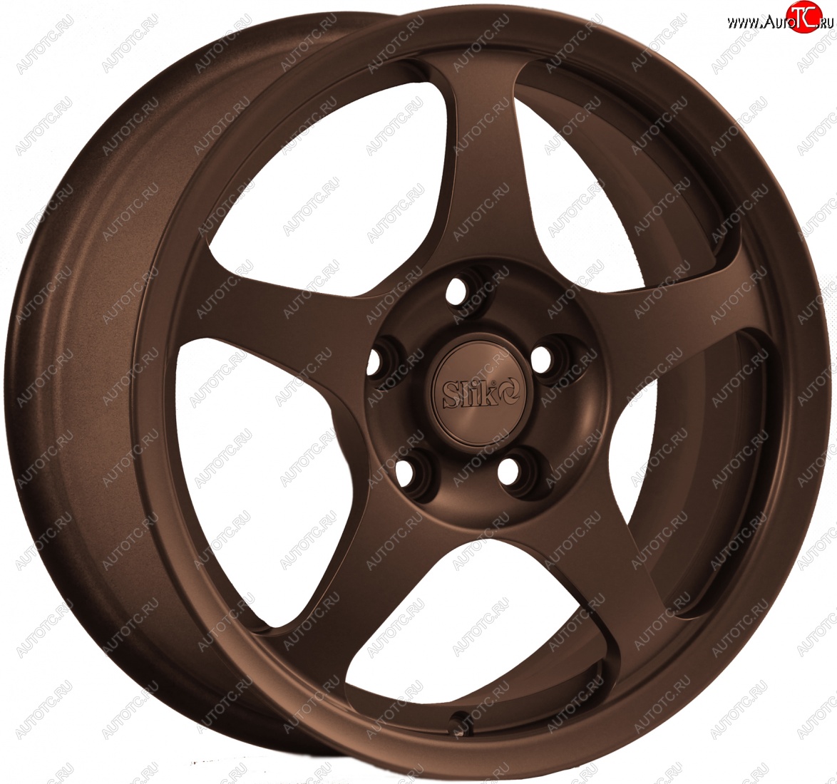 10 999 р. Кованый диск Slik classik R16x6.5 Бронза (BRZ) 6.5x16   (Цвет: BRZ)  с доставкой в г. Майкоп