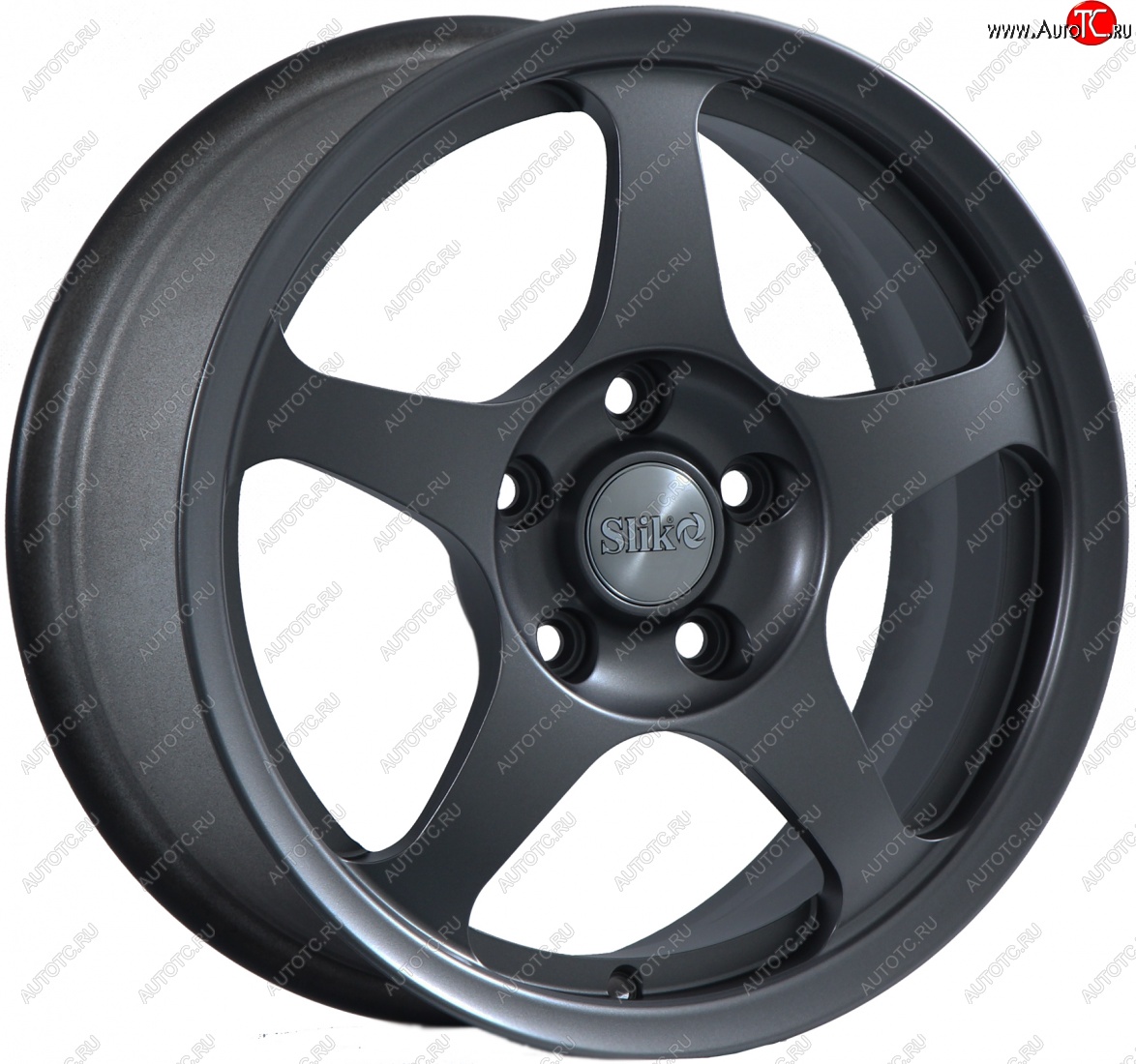10 999 р. Кованый диск Slik classik R16x6.5 Графит глянцевый (GM) 6.5x16   (Цвет: GM)  с доставкой в г. Майкоп