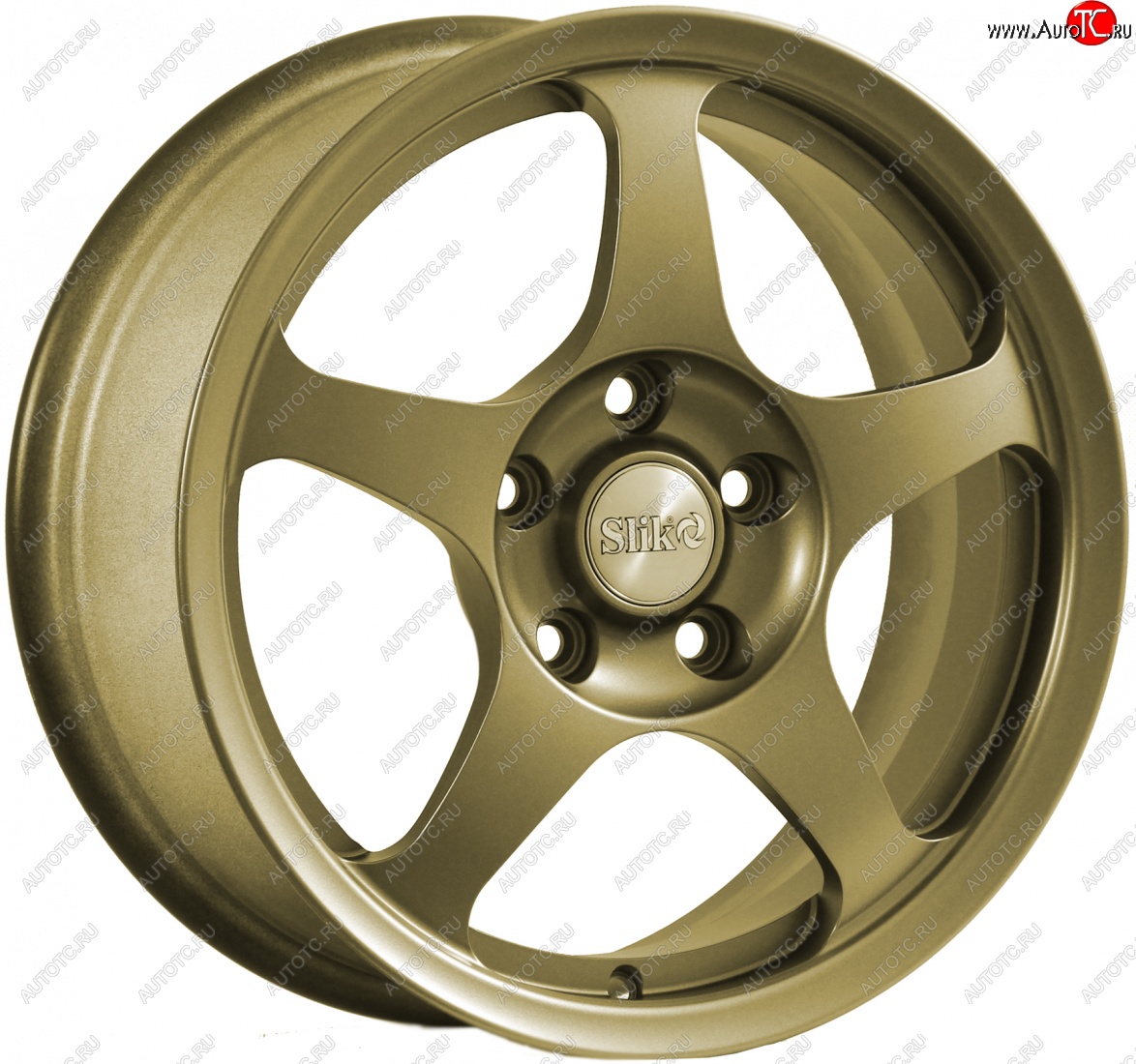 10 999 р. Кованый диск Slik classik R16x6.5 Золото (G) 6.5x16   (Цвет: G)  с доставкой в г. Майкоп