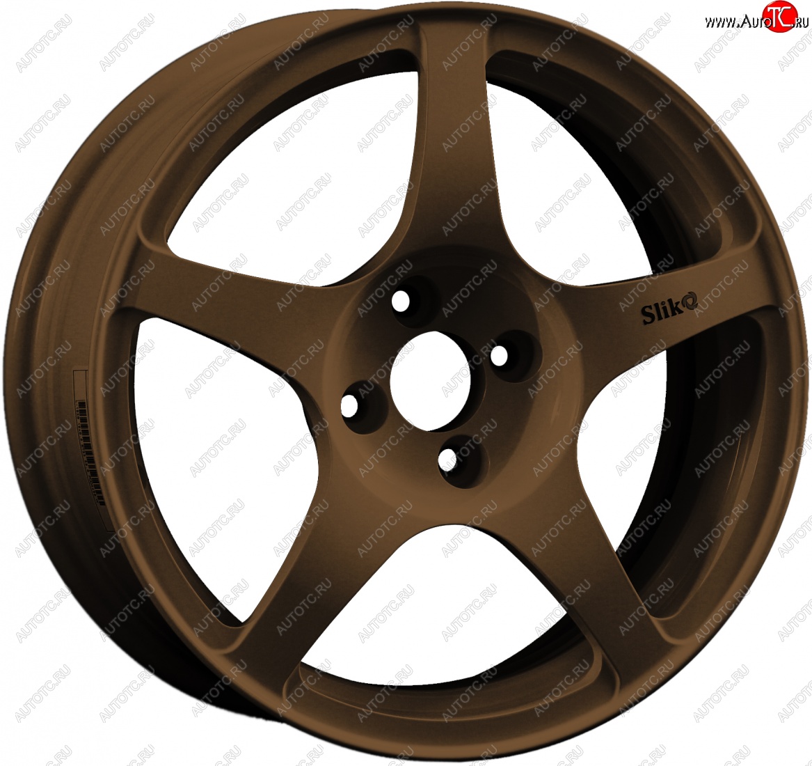 10 599 р. Кованый диск Slik classik R16x6.5 Коньячная бронза. Матовый (MBRZCGN) 6.5x16   (Цвет: MBRZCGN)  с доставкой в г. Майкоп