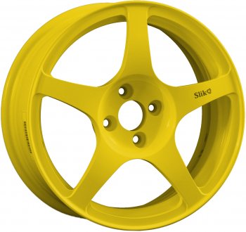 Кованый диск Slik classik R16x6.5 Candy YELLOW ярко-желтый 6.5x16  (Цвет: Candy YELLOW ярко-желтый 6.5x16)