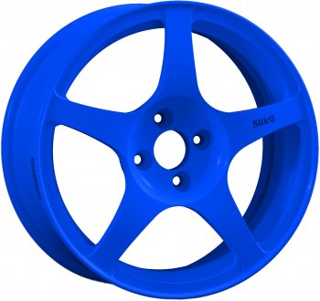 Кованый диск Slik classik R16x6.5 Candy BLUE синий 6.5x16  (Цвет: Candy BLUE синий 6.5x16)