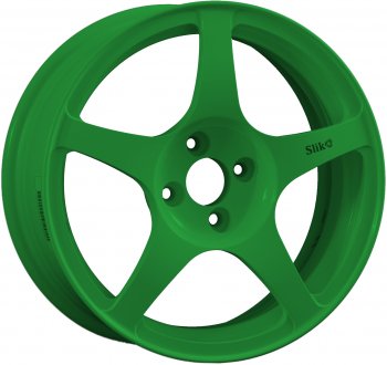 Кованый диск Slik classik R16x6.5 Зеленый (GREEN) 6.5x16  (Цвет: GREEN)