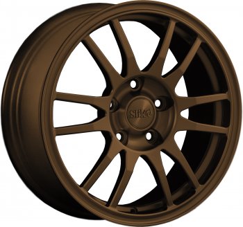 Кованый диск Slik classik R16x6.5 Коньячная бронза. Глянец (BRZCGN) 6.5x16 Nissan Qashqai +2 1 J10 дорестайлинг (2008-2010) 5x114.3xDIA66.1xET40.0
